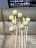 10pcs Colored Fibre Reed Diffuser Sticks Wood Ball Home Fragrance Oil Refill Sticks Aroma Diffuser Refill Stick DIY Home Decor