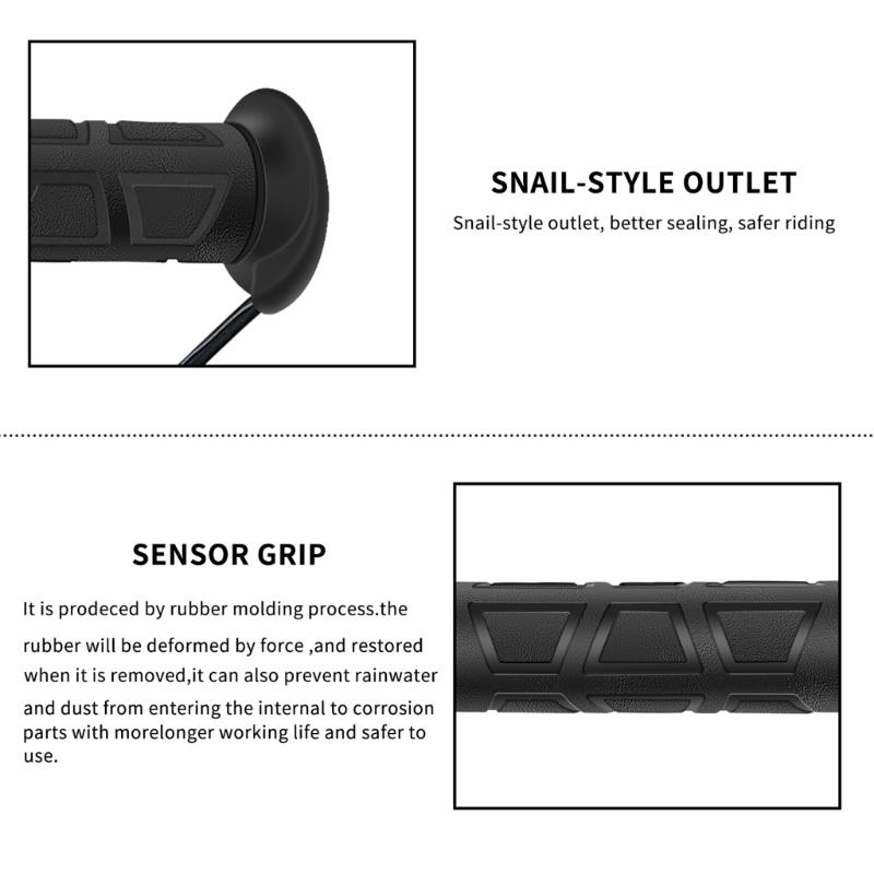 Heating Handles 4 Gear Heat Levels 12V Motorcycle Heated Grips Universal 7/8 22mm Handlebar for ATV UTV