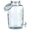 Glass Beverage Dispenser Jar with Tap 8L