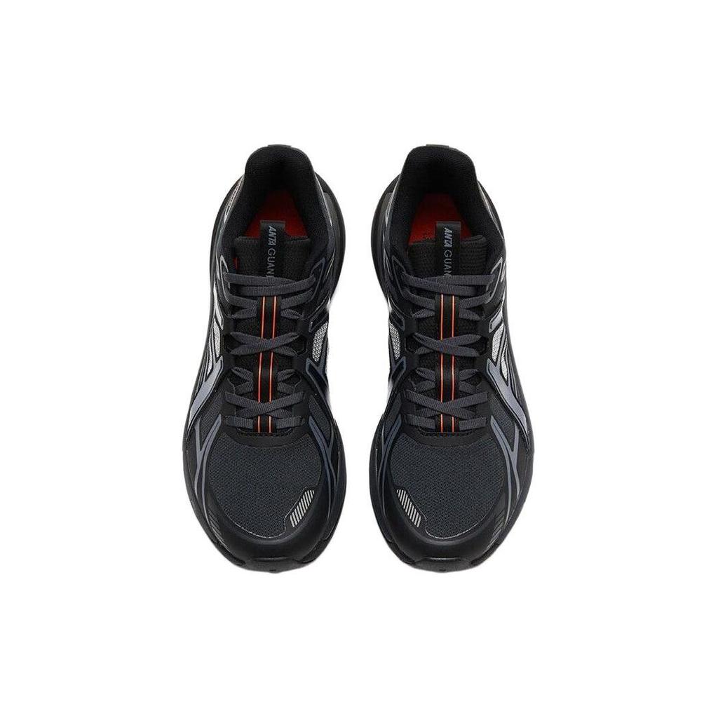Anta Slip Resistant Abrasion Resistant Slip Resistant Abrasion Resistant Low top Running Shoes Men's Black 112315660A-4