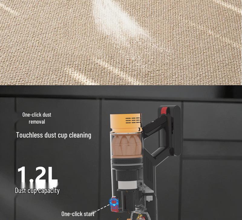Cross-border Multifunctional Vacuum Cleaner: Wireless Vacuum, Wet Mopping, Dust Mite Removal for Multi-scenario Cleaning
