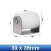 1Pcs 201 Stainless Steel Mobile Door Pulley Solid Ball Bearing Nylon Positioning Roller Rust Proof Wear Resistant