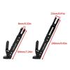 Anti Slip Scooter Kickstand Single Side Support Aluminum Side Bracket  Outdoor Cycling Accessory