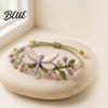 Natural Aesthetic Bracelet Kit DIY Nature-Inspired Crochet Kit 3D Animals