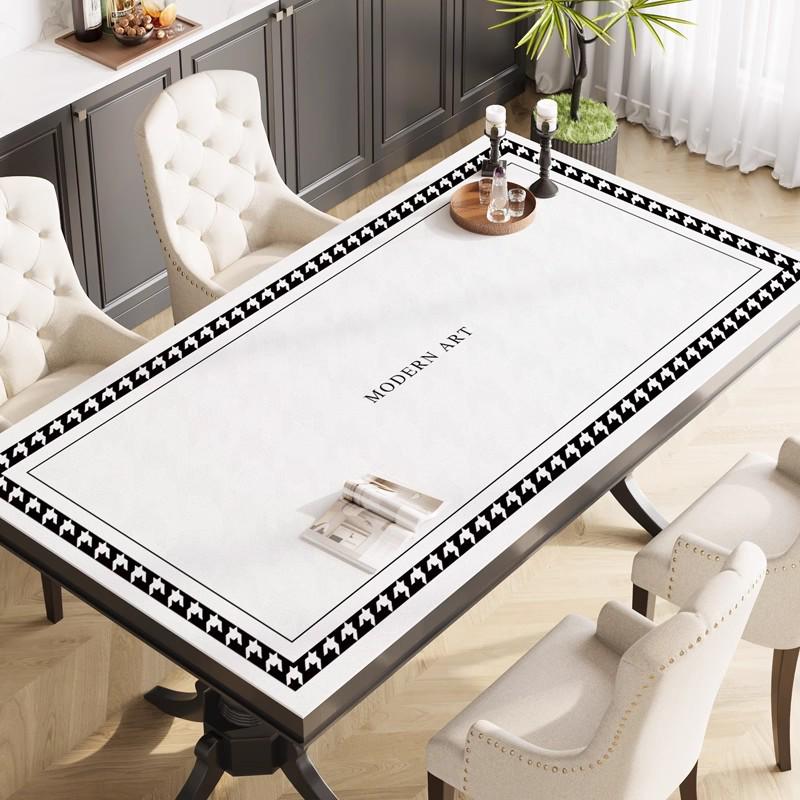 Mantel de Gama Alta Impermeable y Resistente al Calor, Salvamanteles a Prueba de Aceite y Resistente al Desgaste, Protector Antiescarcha para Mesa de Café