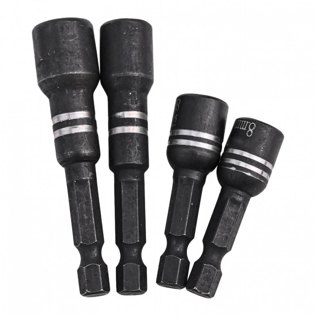 Heavy Duty and Reliable 4Pcs Magnetic Hexagonal Handle Socket Nut Driver Set