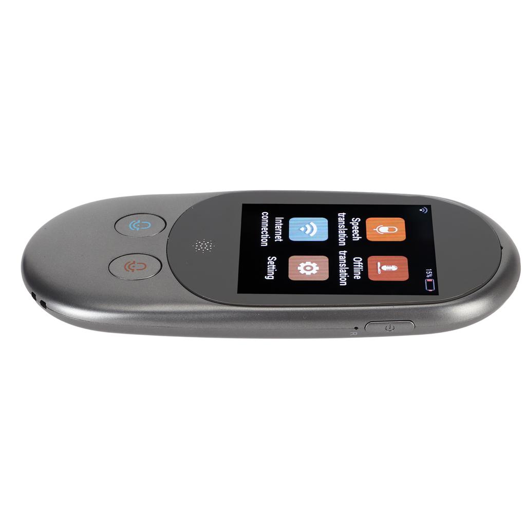 Language Translator Device 126 Different Languages 2.4inch LCD Touch Screen Portable Smart Voice Translation Device