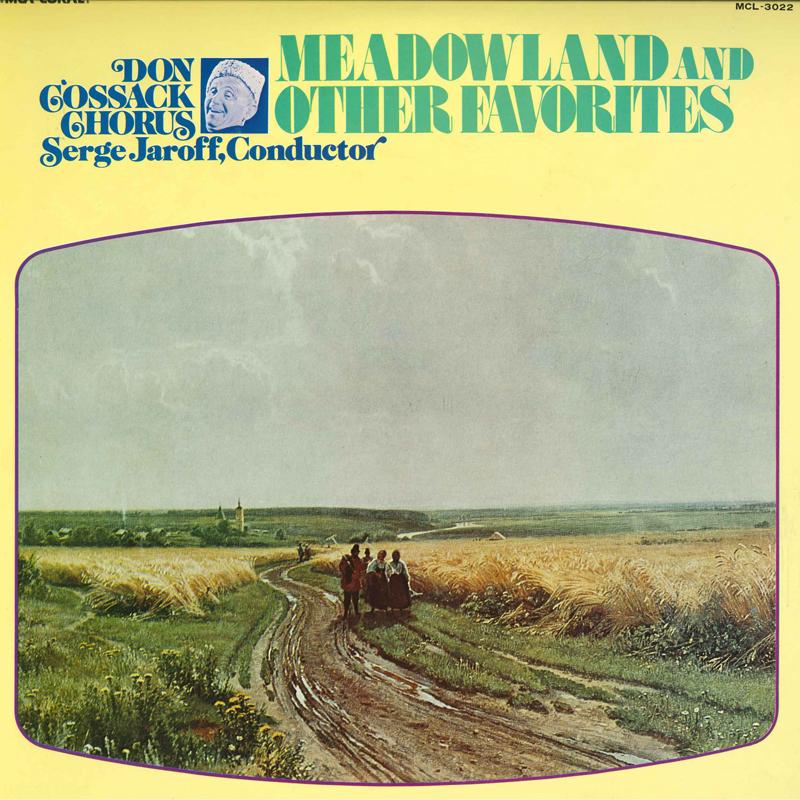 

LP Record SERGE JAROFF DON COSSACK CHORUS - Meaduwland And Other Favorites MCL3022 MCA CORAL Japan Obi World Music Used