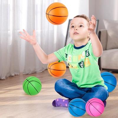 Matches Training Inflatable Small Basketball Toy Rubber Elastic Balls Hot Small Patting Ball  Kids