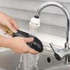 Universal Rotating Kitchen Faucet Extender & Spray Head Aerator