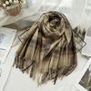 Imitationskaschmirschal Damenmode Herbst und Winter High-End-Feeling Karoschal Neuer Herrenschal Schal