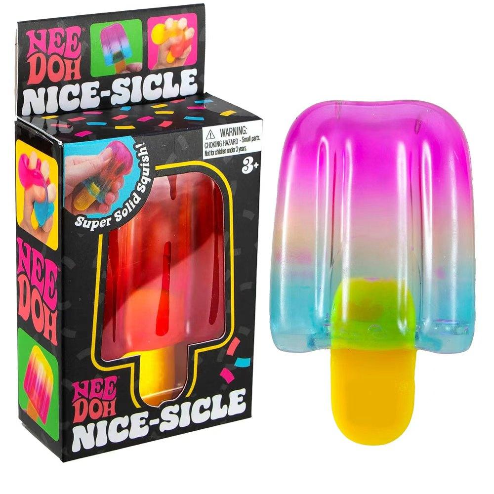 Schylling Needoh Nice Cube Sensorischer Nice-Sicle Stressabbau Quetschwürfel Anti-Angst Knetobjekt Für Fokus ADHS-Bevölkerung