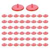 50pcs Plastic Golf Position Markers Colorful Transparents Light weight Multicolor Option Easyly Green Spotting