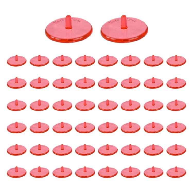 50pcs Plastic Golf Position Markers Colorful Transparents Light weight Multicolor Option Easyly Green Spotting