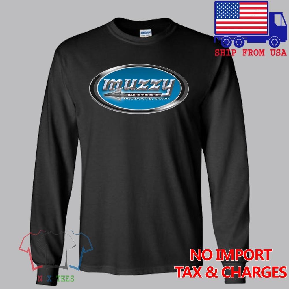 Muzzy Achery Bow Crossbow Archery Black Size S2XL Unisex T-Shirt S
