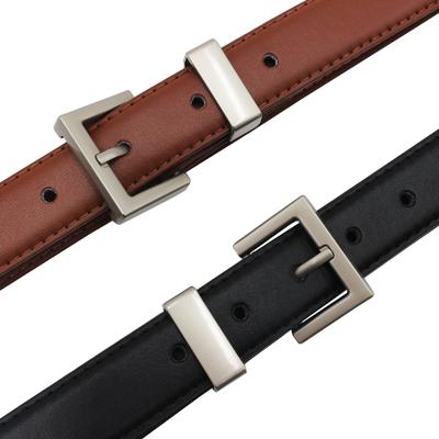 Cintura da donna estiva in pelle, casual, retrò, alla moda, personalità alla moda, cintura bianca
