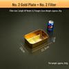 Stainless Steel Deep Snack Plate with Lid - Rectangular Baking Pan and Narrow Tray