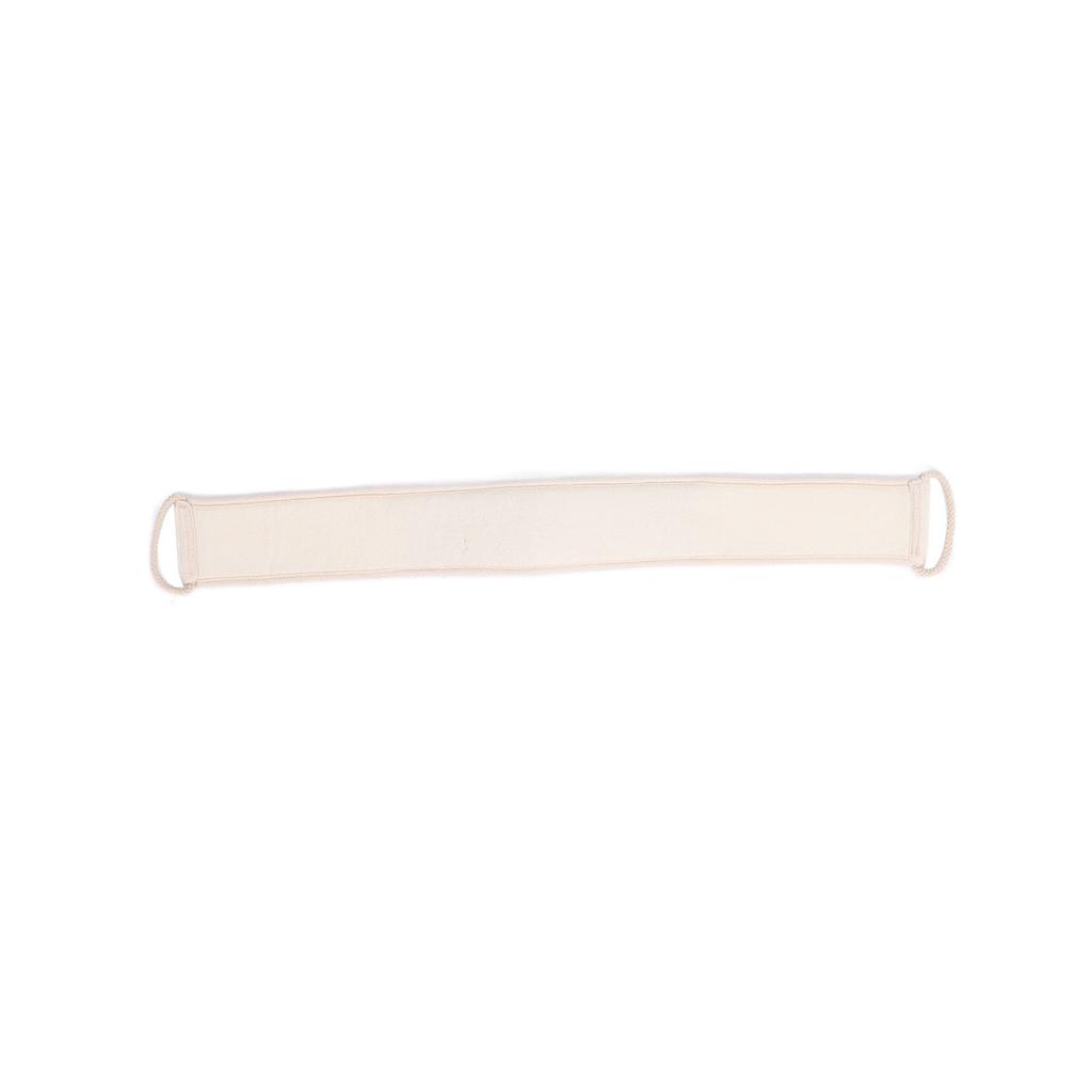 Loofah Exfoliating Back Scrubber Soft Elastic Bath Shower Back Scrub Cleaning Belt Strap Accessory