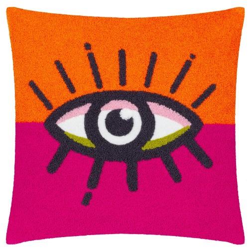 Heya Home All Eyes On You Bouclé Cushion Cover