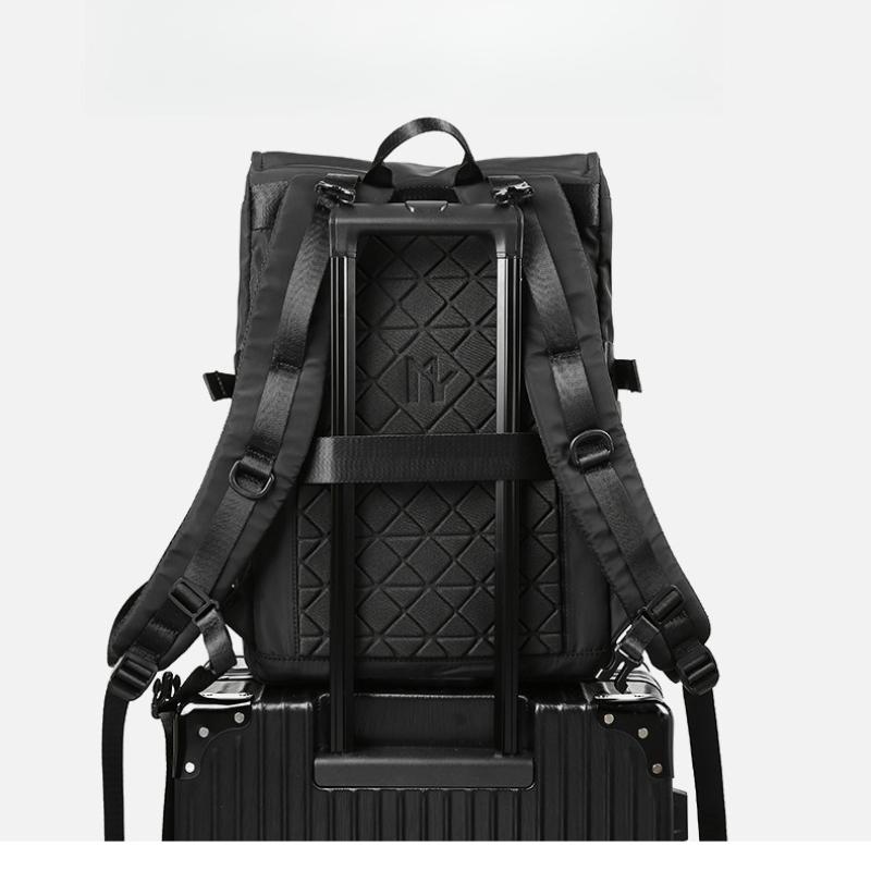 Large Backpack Fashion Man Schoolbag 17in Travel Backpacks Oxford Cloth Male Laptop Rucksack Sport Student Bagpack 20-35L
