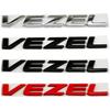 Metal 3D Car Sticker Body Side Badge Styling for Honda Vezel Logo 2023 2019 2021 2020 Auto Rear Trunk Emblem Decals Accessories
