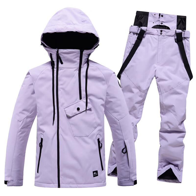 

ZhanShi Unisex Windproof Waterproof Ski Suit Set XL