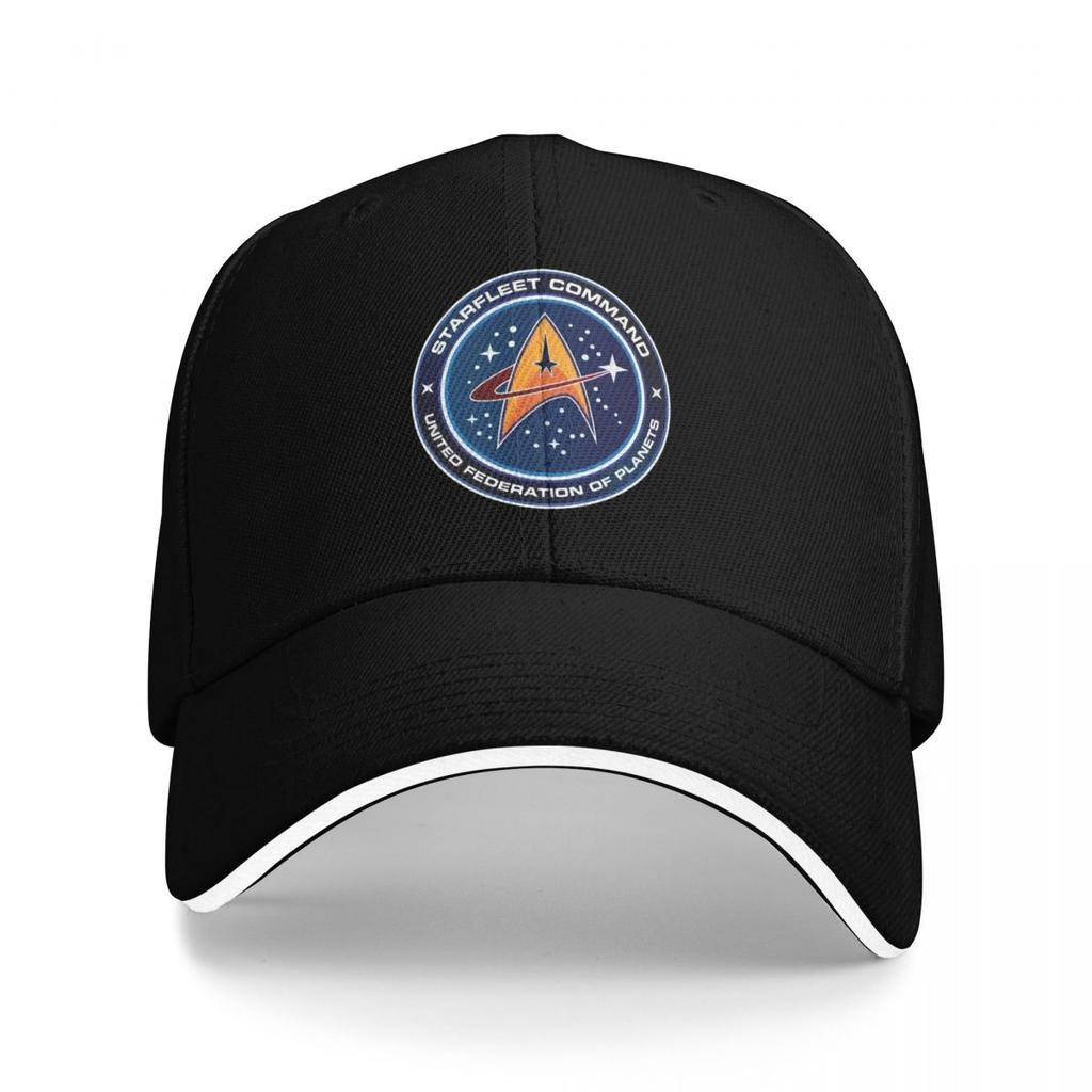Unisex Baseball Hats Y2k Stars Treks Starfleet Commend Outdoor Streetwear Summer Sports Baseball Caps Hip Hop Cap Casquette Hats