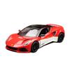 Modèle de voiture miniature 1/34 Lotus Emira Rally Racing en alliage moulé sous pression, véhicule miniature à tirer, collection, cadeau pour enfants garçons
