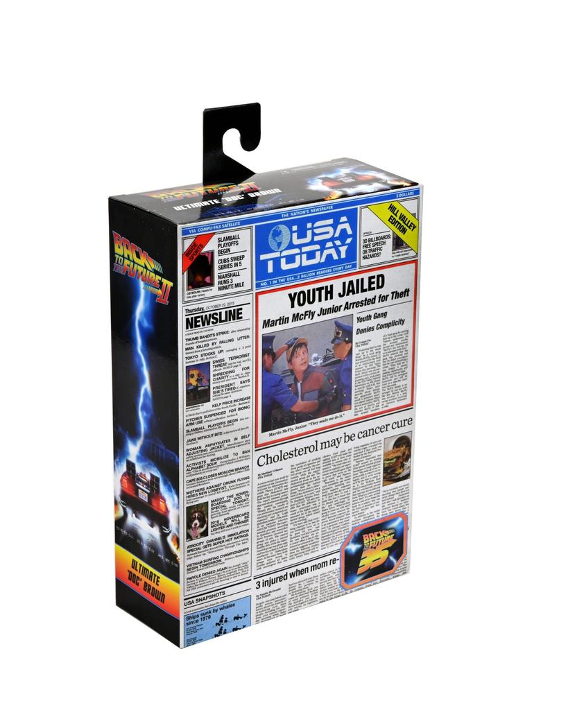 Back To the Future 2 Action Figure Doc Brown 2015 NECA 7"