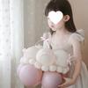 Wind-Themed Birthday Cake Balloon and Photo Prop Hat for Kids