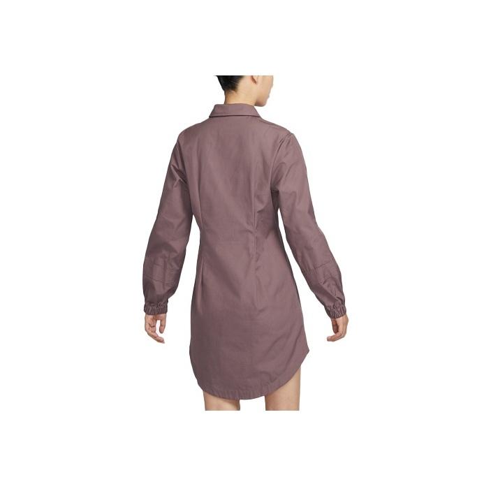 Nike Sportswear Pink Oxford Women's Woven Crop Jacket DV8031-291