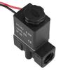 2P02508 DC24V PT 14" Threaded Plastic Electric Solenoid Valve for Water  Air  Oil