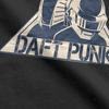 Daft Punk T-Shirts for Men Hipster Pure Cotton Tee Shirt Crewneck Short Sleeve T Shirt Gift Idea Clothes