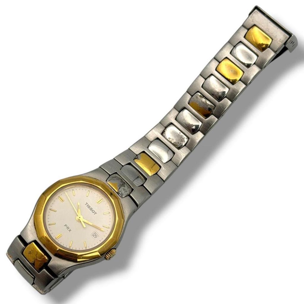 Used Operating TISSOT Tissot PRX Quartz Ladies' Two-tone Date