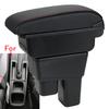 For Honda Jazz Armrest For Honda Fit Jazz 2 Car Armrest Box 2008 2009 2010 2011 2012 2013 Arm Storage Box Car Accessories