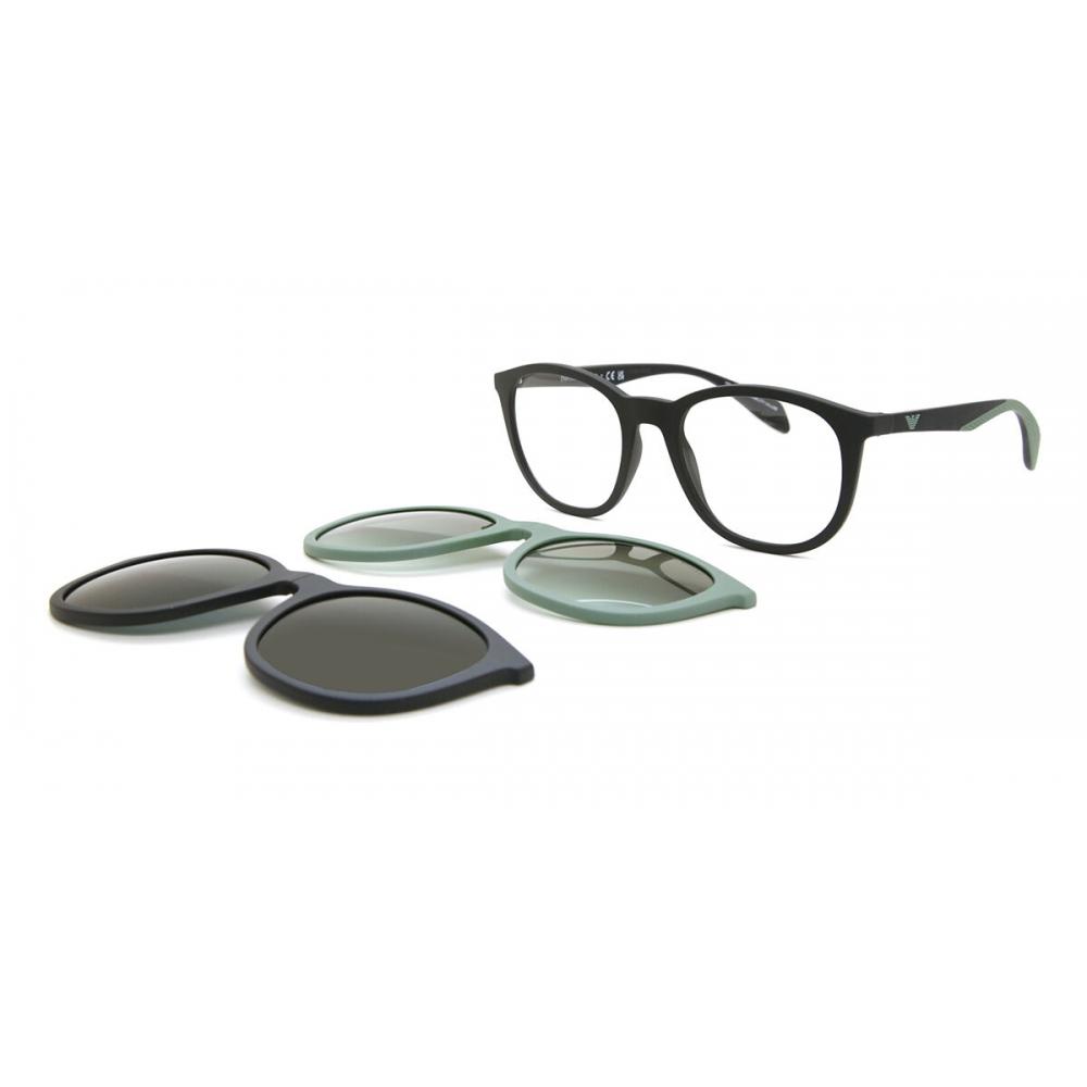 

Emporio Armani Ea4211 With Clip On 50011w Men Eyeglasses 52-20-145