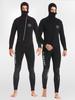 Sharkbat 5MM Thickened Hooded Wetsuit with Knee Pads for Diving and Winter Swimming