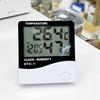 LCD Display Digital Temperature Humidity Meter 3 Button Control Home Weather Station  Home Use
