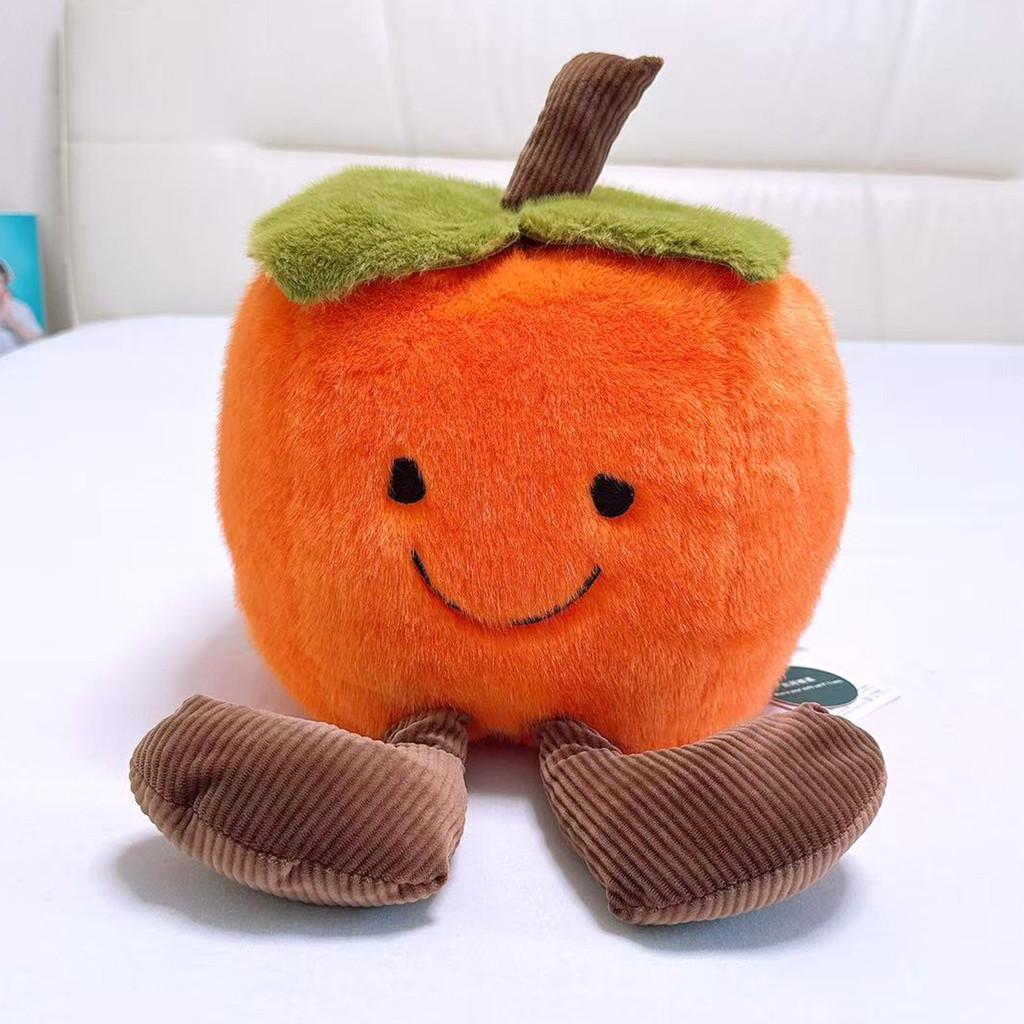 Fruit Apple Plush Toy With Pp Cotton Filling For Kids Bedroom Decor