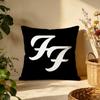 Fashion FFoo Fightersing Cushion Cover Versatile DoubleSided Pillow Case Fit for Sofa Bed Car  Daily Decor