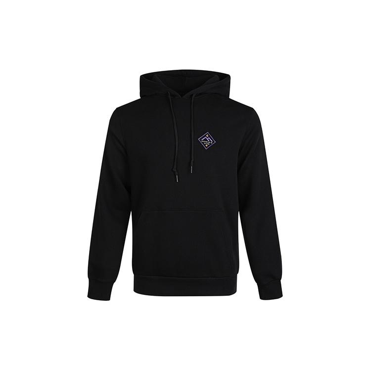 Converse Mountain Club Patch Pullover Hoodie Asia Sizing Black Men s 10021573-A01 M