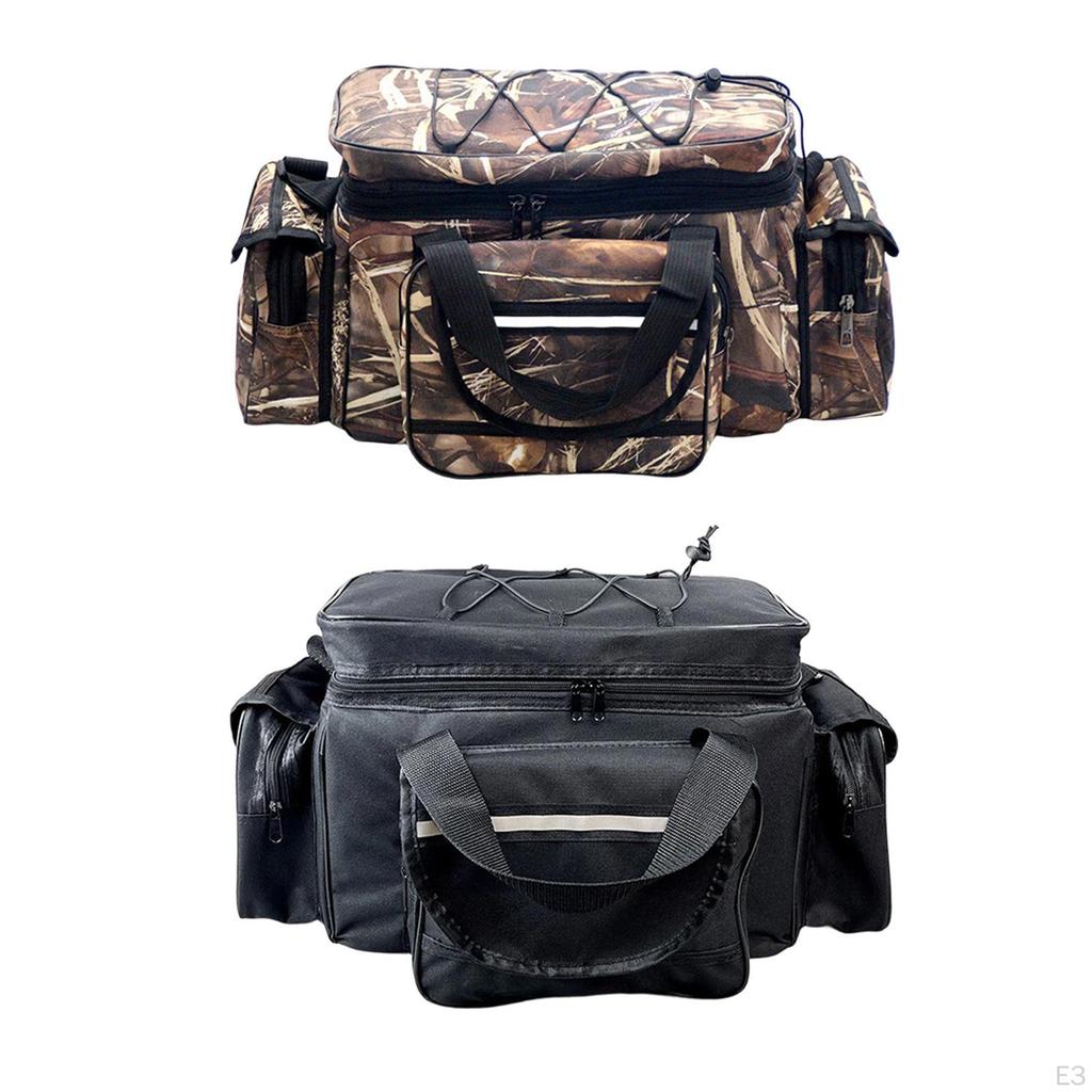 Fishing Bag Carry Case Multipurpose Organizer Pole Reel Gear Storage