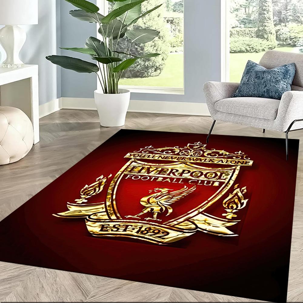 Liverpool Football Club Teppichdesign Für Eingangsbereich Küche Balkon Dekorieren Zimmer Rutschfester Teppich Dekorieren Büros