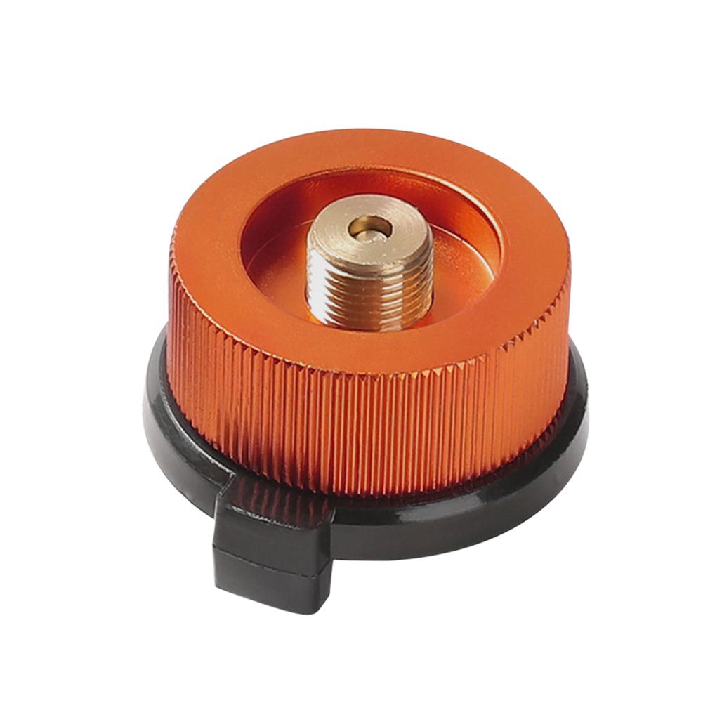 Насадка-переходник для уличной газовой плиты из алюминиевого сплава, горелка для кемпинговой плиты, переходник безопасности для баллона, газовый переходник