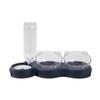 Double Bowl Automatic Pet Feeder Water Dispenser Cat Basin Dog Bowl Cat Bowl Cat Supplies Water Dispenser