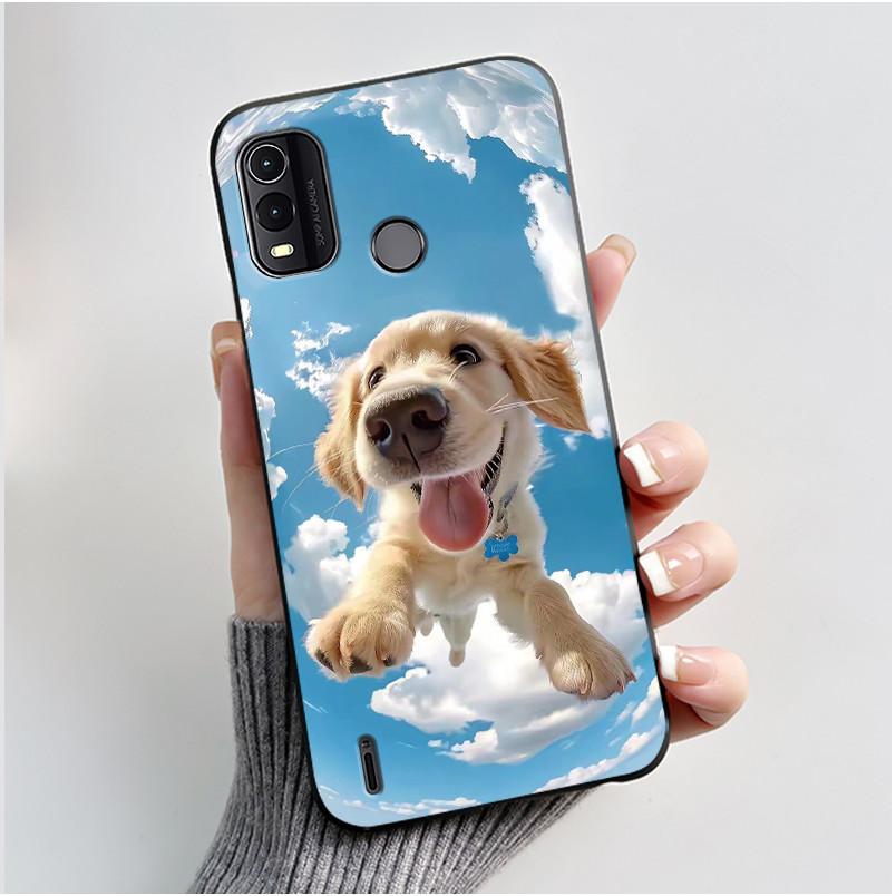 Phone Case For Nokia G11 Plus Matte Black Casing Soft Silicone Ultra Thin Slim Cover Aesthetic Luxury Cute Cool Boys Girls Shell