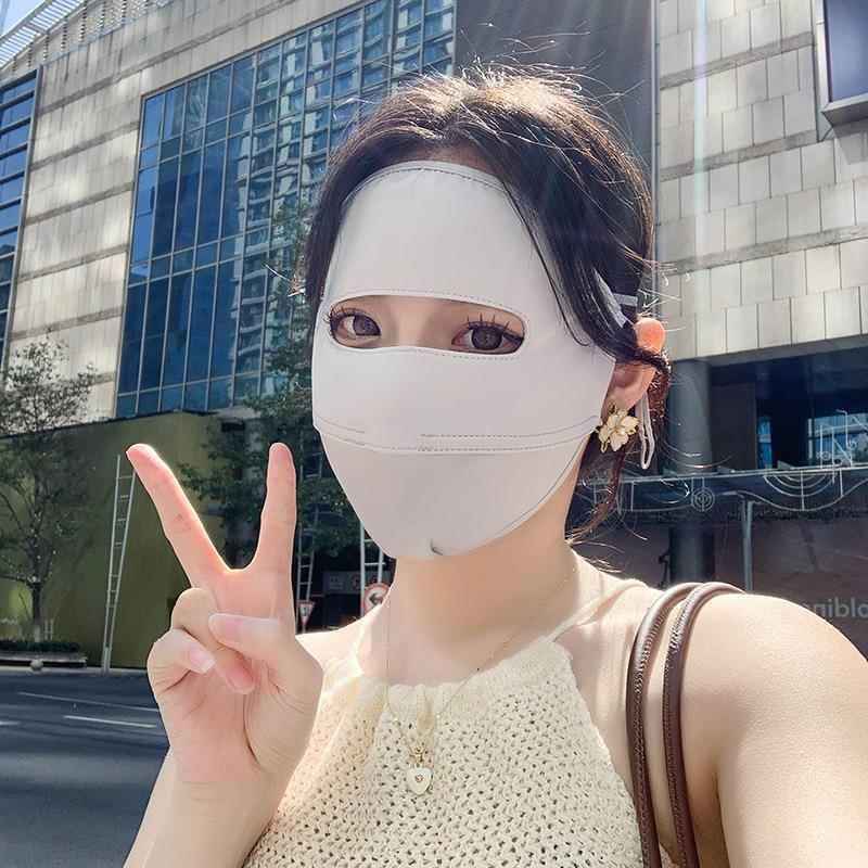 

Лето с козырьком Защита глаз Уголок Солнцезащитная маска Вуаль Дышащая Уличная Женская Защита лица Защита шеи Защита от УФ-лучей Фейскини Full face sunscreen light gray Default Size