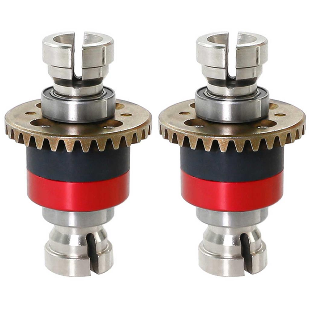 2PCS Metal Front Rear Differential Wheels Universal Fits RC-Car Spare Parts RC-Car Accessories