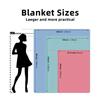 Zebra Pattern Blanket Microfiber Flannel Cover Blanket Bedroom Living Room Sofa Soft And Comfortable Home Decoration