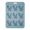 Silicone Eagle Ice Tray 9-Cavity Easy Release Chocolate Biscuit Mold DIY Creative Animal Shape Ice Cube Maker for Kitchen Baking